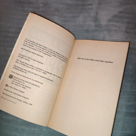 Mystery Book Einstein Toby Peters Smart Moves by Stuart M Kaminsky New York - Picture 7 of 8